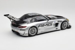 Mercedes AMG SLS C197 GT3 Team AMG China #96 M. Hakkinen / C. Cheng Zhuhai 6th 2011 Minichamps 1:18 151113196 Метал — снимка 2 от 6