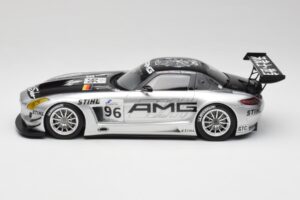 Mercedes AMG SLS C197 GT3 Team AMG China #96 M. Hakkinen / C. Cheng Zhuhai 6th 2011 Minichamps 1:18 151113196 Метал — снимка 3 от 6