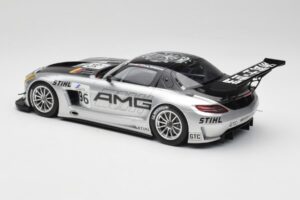 Mercedes AMG SLS C197 GT3 Team AMG China #96 M. Hakkinen / C. Cheng Zhuhai 6th 2011 Minichamps 1:18 151113196 Метал — снимка 5 от 6