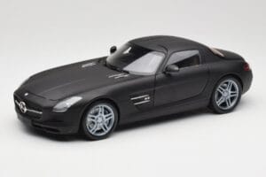 Mercedes SLS AMG C197 Matte Black Minichamps 1:18 100039027 Метал