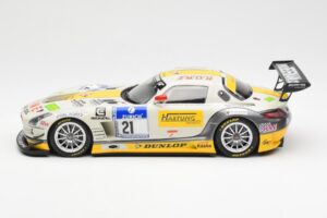 Mercedes SLS AMG GT3 #21 Rowe Racing Arnold / Roloff / Seyffarth / Jäger ADAC 24 Hours Nürburgring 2013 Minichamps 1:18 15113 — снимка 3 от 6
