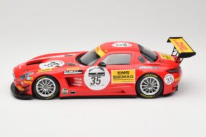 Mercedes SLS AMG GT3 #35 T. Heyer / T. Jager 24 Hours of Spa 2011 Minichamps 1:18 B66960196 Метал — снимка 3 от 6