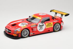 Mercedes SLS AMG GT3 #35 T. Heyer / T. Jager 24 Hours of Spa 2011 Minichamps 1:18 B66960196 Метал