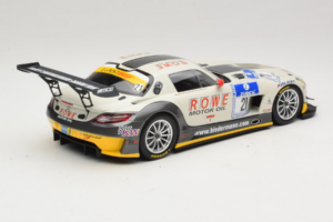 Mercedes SLS AMG GT3 #21 Rowe Racing M. Zehe / M. Hartung ADAC 24h Nurburgring 2012 Minichamps 1:18 151123121 Метал — снимка 2 от 6