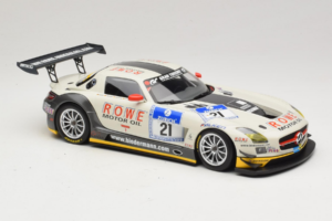 Mercedes SLS AMG GT3 #21 Rowe Racing M. Zehe / M. Hartung ADAC 24h Nurburgring 2012 Minichamps 1:18 151123121 Метал — снимка 4 от 6