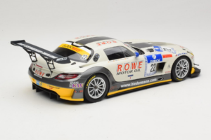 Mercedes SLS AMG GT3 #22 Rowe Racing R. Graf / M. Seyffarth ADAC 24h Nurburgring 2012 Minichamps 1:18 151123122 Метал — снимка 2 от 6