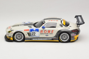 Mercedes SLS AMG GT3 #22 Rowe Racing R. Graf / M. Seyffarth ADAC 24h Nurburgring 2012 Minichamps 1:18 151123122 Метал — снимка 3 от 6