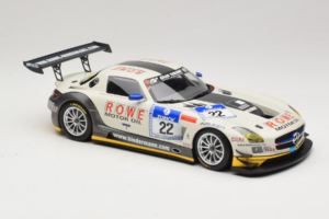 Mercedes SLS AMG GT3 #22 Rowe Racing R. Graf / M. Seyffarth ADAC 24h Nurburgring 2012 Minichamps 1:18 151123122 Метал — снимка 4 от 6