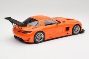Mercedes SLS AMG GT3 C197 Street Оранжев Minichamps 1:18 151113105 Метал — снимка 2 от 6
