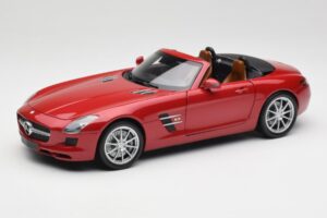 Mercedes SLS AMG R197 Roadster Le Mans Червен Minichamps 1:18 100039030 Метал