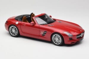 Mercedes SLS AMG R197 Roadster Le Mans Червен Minichamps 1:18 100039030 Метал — снимка 6 от 8