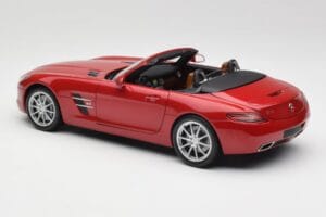 Mercedes SLS AMG R197 Roadster Le Mans Червен Minichamps 1:18 100039030 Метал — снимка 7 от 8