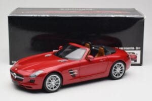 Mercedes SLS AMG R197 Roadster Le Mans Червен Minichamps 1:18 100039030 Метал — снимка 8 от 8