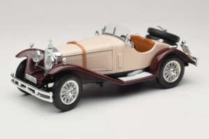 Mercedes SSK Бежов & Тъмночервен Bburago 1:18 3009-M4 Метал