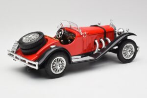 Mercedes SSK Червен & Черен Bburago 1:18 3009-M1 Метал — снимка 2 от 6