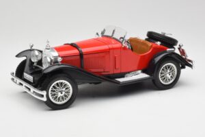 Mercedes SSK Червен & Черен Bburago 1:18 3009-M1 Метал