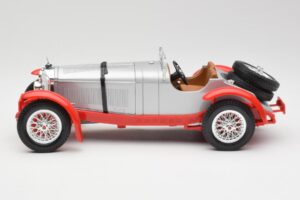 Mercedes SSK Сребърен & Червен Bburago 1:18 3009-M2 Метал — снимка 3 от 6