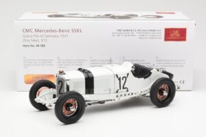Mercedes SSKL #12 O. Merz German GP 1931 CMC 1:18 M-189 Метал — снимка 6 от 6