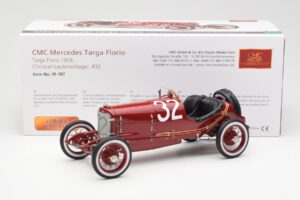 Mercedes #32 C. Lautenschlager / Traub Targa Florio 2nd Place 1924 CMC 1:18 M-187 Метал — снимка 6 от 6