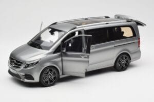 Mercedes V-Class W447 AMG Line Сив Металик Norev 1:18 183488 Метал — снимка 2 от 9