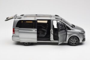 Mercedes V-Class W447 AMG Line Сив Металик Norev 1:18 183488 Метал — снимка 4 от 9