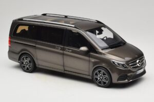 Mercedes V-Class W447 AMG Line Indium Grey Norev 1:18 183873 Метал — снимка 6 от 8