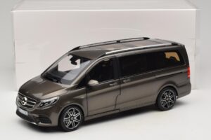 Mercedes V-Class W447 AMG Line Indium Grey Norev 1:18 183873 Метал — снимка 8 от 8