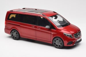 Mercedes V-Class W447 Designo Hyacinth Червен Металик Norev 1:18 B66004166 Метал — снимка 5 от 7