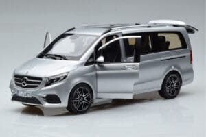 Mercedes V-Class V260 AMG Line Сребрист Norev 1:18 183871 Метал — снимка 2 от 10