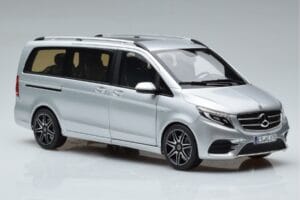 Mercedes V-Class V260 AMG Line Сребрист Norev 1:18 183871 Метал — снимка 6 от 10