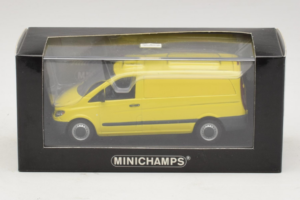 Mercedes Vito Kastenwagen Жълт Minichamps 1:43 400032260 Метал — снимка 4 от 4