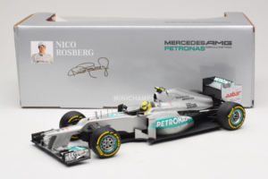 Mercedes W03 #8 N. Rosberg Mercedes AMG Petronas 2012 Minichamps 1:18 110120008 Метал — снимка 7 от 7