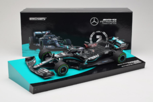 Mercedes W11 #44 L. Hamilton Mercedes AMG Petronas Turkish Grand Prix Winner World Champion 2020 Minichamps 1:18 113201444 См — снимка 7 от 7