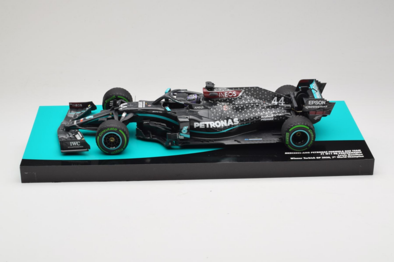 Mercedes W11 #44 L. Hamilton Mercedes AMG Petronas Turkish Grand Prix Winner World Champion 2020 Minichamps 1:18 113201444 См