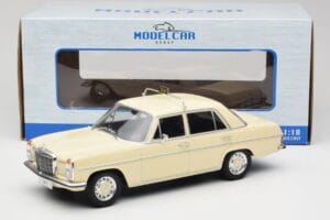 Mercedes W115 Бежов Taxi MCG 1:18 MCG18055 Метал — снимка 6 от 6