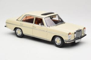 Mercedes W115 Strich 8 Кремав Sun Star 1:18 4581 Метал — снимка 6 от 8