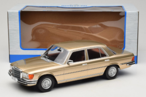 Mercedes W116 Metallic Beige MCG 1:18 MCG18550 Метал — снимка 6 от 6
