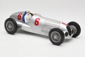 Mercedes W125 #6 Daimler-Benz AG R. Caracciola 2nd Place Eifel Race Nurburgring 1937 Minichamps 1:18 155373106 Метал — снимка 4 от 6