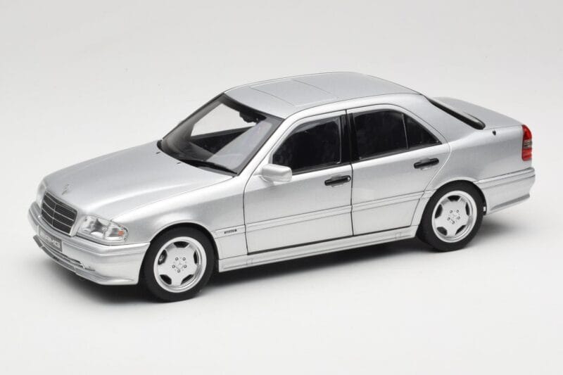 Mercedes C36 AMG W202 Silver Metallic Norev 1:18 183380 Метал