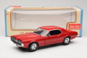 Mercury Cougar XR-7 Червен Sun Star 1:18 1541 Метал — снимка 8 от 8