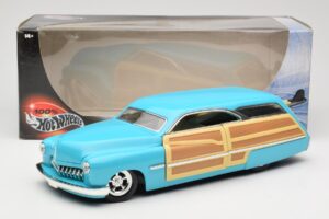 Mercury Merc Woodie Син Hot Wheels 1:18 27806 Метал — снимка 8 от 8