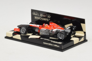 MF1 M16 #18 T. Monteiro MF1 Racing Showcar 2006 Minichamps 1:43 400060088 Метал — снимка 3 от 5