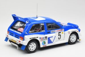MG Metro 6R4 #5 T. Pond / R. Arthur Rally Monte Carlo 1986 Sun Star 1:18 5537 Метал — снимка 3 от 8