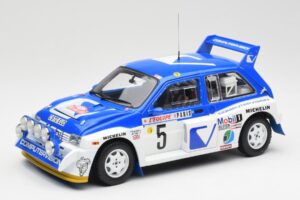MG Metro 6R4 #5 T. Pond / R. Arthur Rally Monte Carlo 1986 Sun Star 1:18 5537 Метал