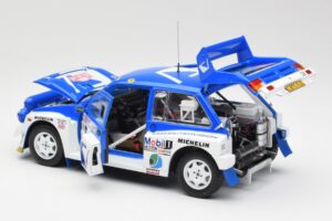MG Metro 6R4 #5 T. Pond / R. Arthur Rally Monte Carlo 1986 Sun Star 1:18 5537 Метал — снимка 5 от 8