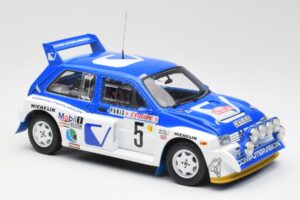 MG Metro 6R4 #5 T. Pond / R. Arthur Rally Monte Carlo 1986 Sun Star 1:18 5537 Метал — снимка 6 от 8