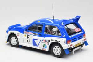 MG Metro 6R4 #5 T. Pond / R. Arthur Rally Monte Carlo 1986 Sun Star 1:18 5537 Метал — снимка 7 от 8