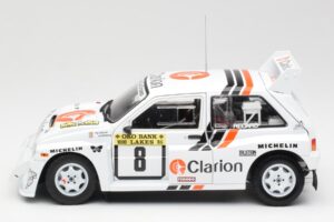 MG Metro 6R4 #8 P. Eklund / D. Whittock Rally Finland 1986 Sun Star 1:18 5536 Метал — снимка 4 от 8