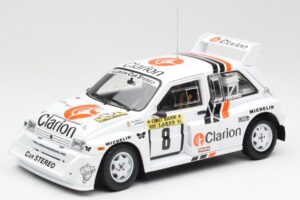 MG Metro 6R4 #8 P. Eklund / D. Whittock Rally Finland 1986 Sun Star 1:18 5536 Метал