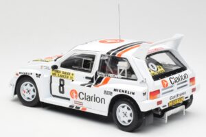 MG Metro 6R4 #8 P. Eklund / D. Whittock Rally Finland 1986 Sun Star 1:18 5536 Метал — снимка 7 от 8